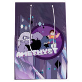 Steven Universe | Afbeelding Amethyst-teken Medium Cadeauzakje (Achterkant)