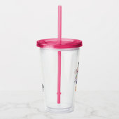 Steven Universe | Crystal Gem Group Huddle Acryl Drinkbeker (Rechts)