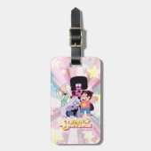 Steven Universe | Crystal Gem Group Huddle Bagagelabel (Voorkant verticaal)