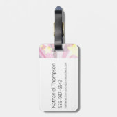 Steven Universe | Crystal Gem Group Huddle Bagagelabel (Achterkant verticaal)