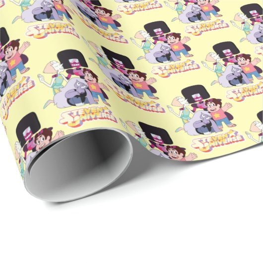 Steven Universe | Crystal Gem Group Huddle Cadeaupapier (Rol Hoek)