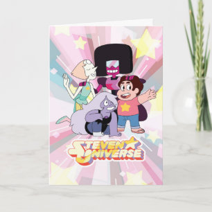 Steven Universe Crystal Gem Group Huddle Kaart