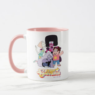 Steven Universe Crystal Gem Group Huddle Mok