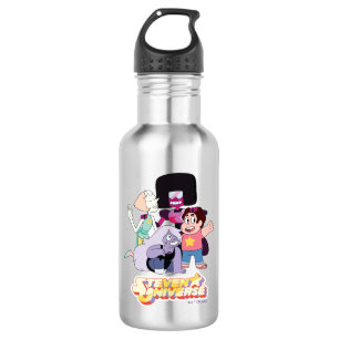 Steven Universe   Crystal Gem Group Huddle Waterfles