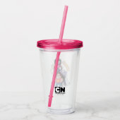 Steven Universe | Crystal Gem Group Pose Acryl Drinkbeker (Achterkant)