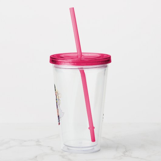 Steven Universe | Crystal Gem Group Pose Acryl Drinkbeker (Links)