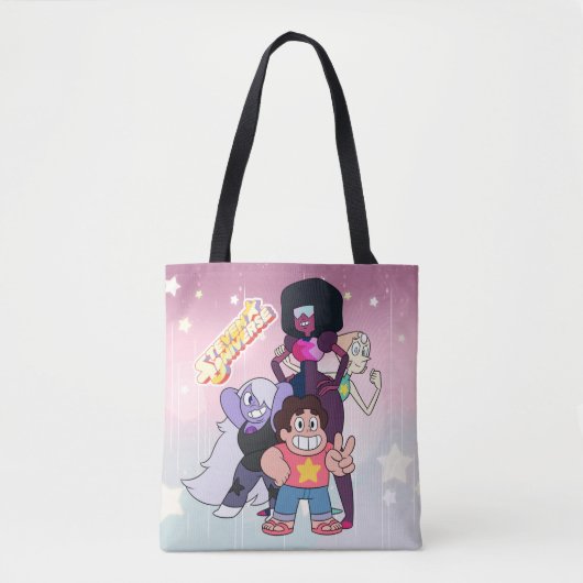 Steven Universe | Crystal Gem Group Pose Draagtas (Voorkant)