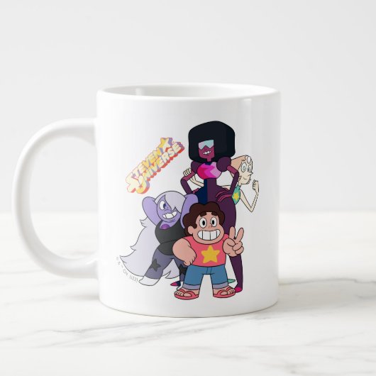Steven Universe | Crystal Gem Group Pose Extra Grote Beker (Links)