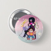 Steven Universe | Crystal Gem Group Pose Ronde Button 5,7 Cm (Voorkant /achterkant)