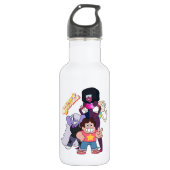 Steven Universe | Crystal Gem Group Pose Waterfles (Voorkant)