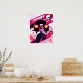 Steven Universe | Grafisch karakter Garnet Poster (Keuken)