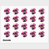 Steven Universe | Grafisch karakter Garnet Ronde Sticker (Vel)