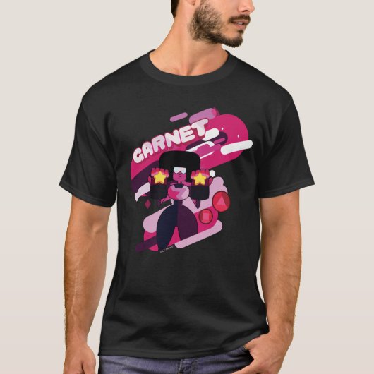 Steven Universe | Grafisch karakter Garnet T-shirt (Voorkant)