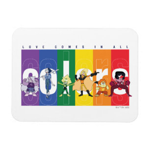 Steven Universe - Liefde komt in alle kleuren voor Magneet