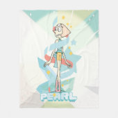 Steven Universe | Pearl Character Graphic Fleece Deken (Voorkant)