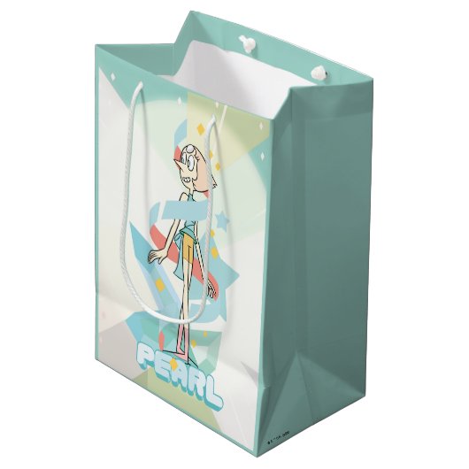 Steven Universe | Pearl Character Graphic Medium Cadeauzakje (Voorkant Gekanteld)