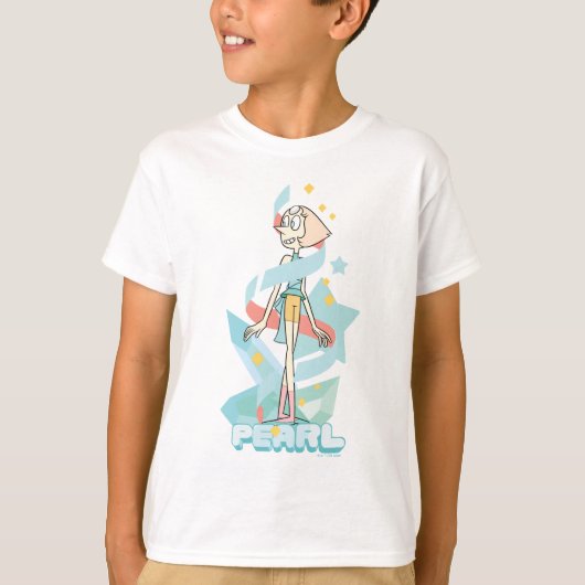 Steven Universe | Pearl Character Graphic T-shirt (Voorkant)