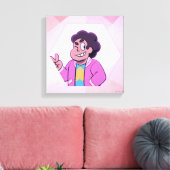 Steven Universe | Portret Roze Diamond Canvas Afdruk (Insitu (Woonkamer))