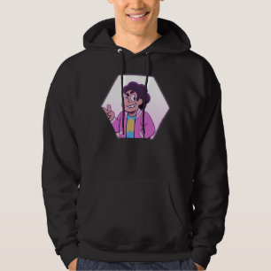 Steven Universe Portret Roze Diamond Hoodie