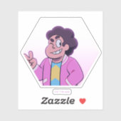 Steven Universe | Portret Roze Diamond Sticker (Vel)