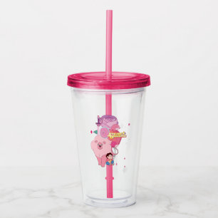 Steven Universe Roos Kwartz Legacy Acryl Drinkbeker