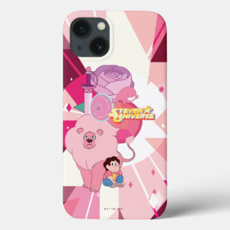 Steven Universe | Roos Kwartz Legacy iPhone 13 Hoesje