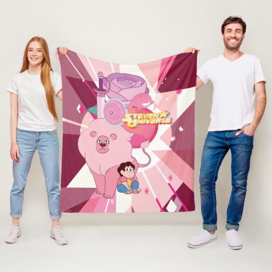 Steven Universe | Roos Kwartz Legacy Fleece Deken (In situ)