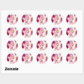 Steven Universe | Roos Kwartz Legacy Ronde Sticker (Vel)