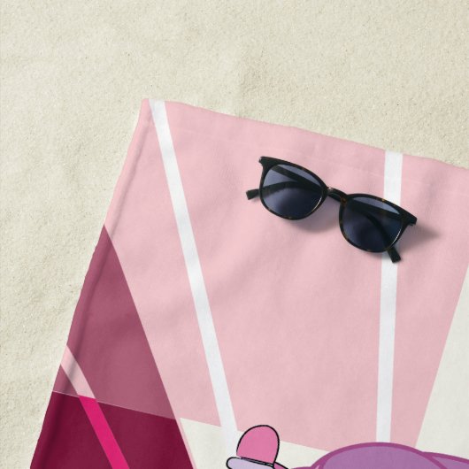 Steven Universe | Roos Kwartz Legacy Strandlaken (In situ)