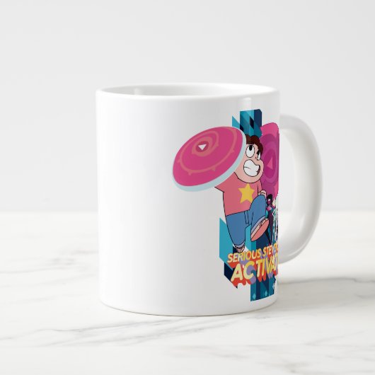 Steven Universe | Serieuze Steven... activeren! Extra Grote Beker (Voorkant rechts)