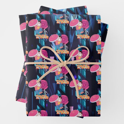 Steven Universe | Serieuze Steven... activeren! Inpakpapier Vel (In situ)