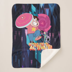 Steven Universe   Serieuze Steven... activeren! Sherpa Deken