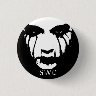 Steven William Cross Ronde Button 3,2 Cm