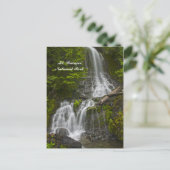 Stevens Canyon waterval briefkaart (Staand voorkant)