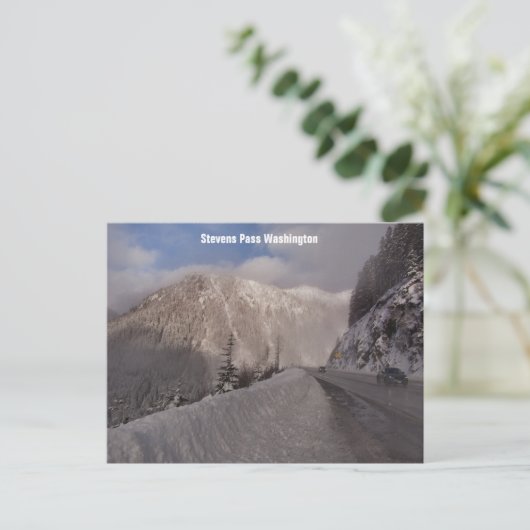 Stevens Pass Briefkaart (Staand voorkant)