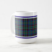 Stevenson Clan Tartan Koffiemok (Voorkant links)