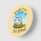 Steve's golfkar BFTG klok (Hoek)