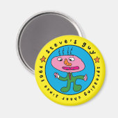 Steve's Guy Magnet Magneet (Voorkant / Achterkant)