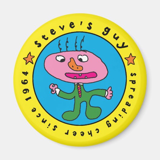 Steve's Guy Magnet Magneet (Voorkant)