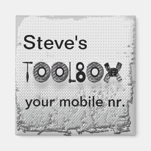 Steve's toolbox magneet