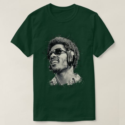Stevie Wonder 3 T-shirt (Design voorkant)