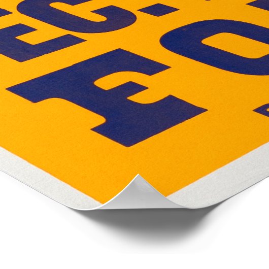 Stevie Wonder / Gil Scott Heron Poster (Hoek)