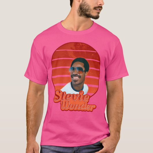 Stevie Wonder T-shirt (Voorkant)
