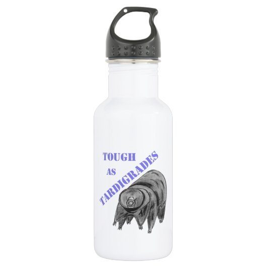 Stevig als Tardigrades Waterfles (Voorkant)