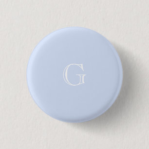 Stevig Licht Paarse Lila Achtergrond Douanecitaat Ronde Button 3,2 Cm