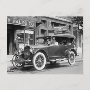 Stevige banden, 1922 briefkaart