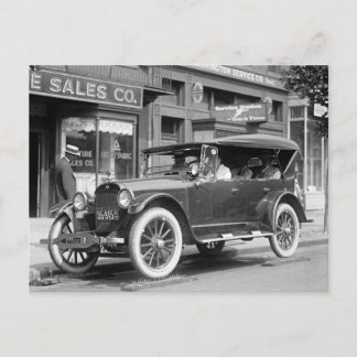 Stevige banden, 1922 briefkaart