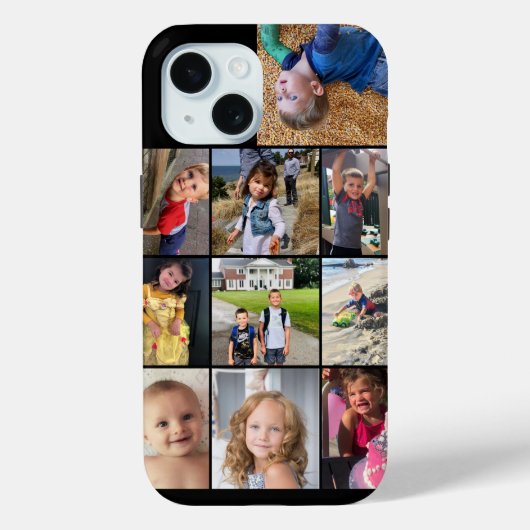 Stevige foto-collage iPhone Family Case-Mate iPhone Case (Achterkant)
