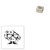 Stevige koekjesstempel 	rubberstempel (Gestempeld)