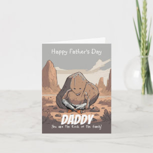 Stevige Papa: Een Vaderdag Tributo Kaart